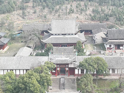 無人機航拍東嶽廟。