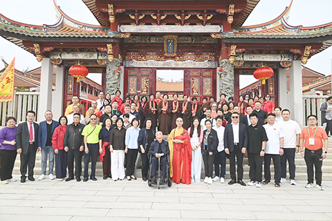 ◎ 媽祖文化節舉行最後一項活動「觀音法會」。