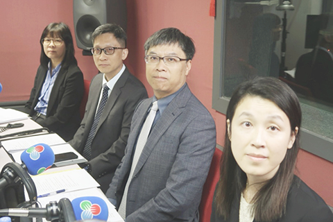 ◎ 電台時事節目《澳門講場》昨日探討電子政務。