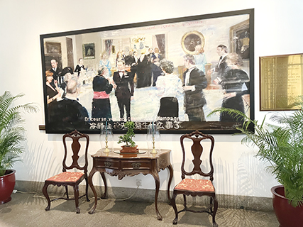 陸軍俱樂部室內壁畫