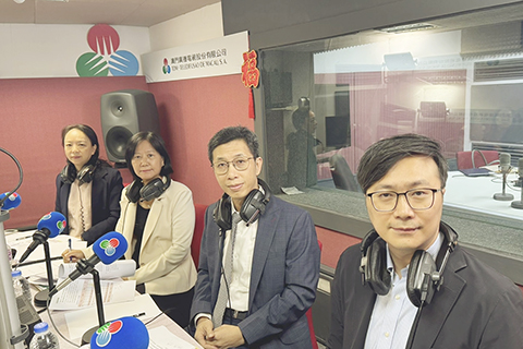 ◎ 電台時事節目《澳門講場》昨日探討社會民生福利議題。