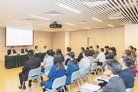 ◎ 房屋局就兩項修法工作聽取意見。