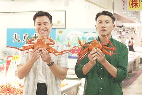 ◎ 洪永城朱敏瀚帶率先到日本鳥取縣。