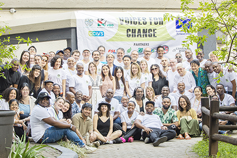 ◎ 新青協代表參與國際志願服務大會。