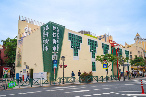 ◎ 氹仔街市美食文創區將於下周起試業。