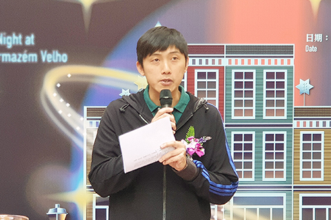 ◎ 澳門歷史城區發展促進會會長鄭嘉恆公佈活動。