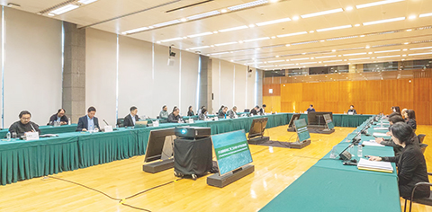 ◎ 文化遺產委員會本年度第六次平台全體會議昨日舉行。