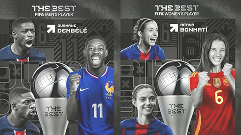 ◎迪比利和邦瑪迪榮獲年度最佳(國際足聯圖片)