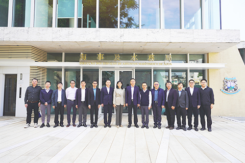 ◎ 交流會議昨日在海事及水務局大樓舉行。