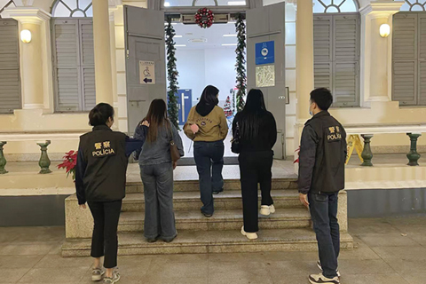 ◎ 治安警察局持續進行「冬防警務行動」。