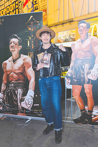 ◎ 張繼聰平安夜前夕快閃旺角街頭。