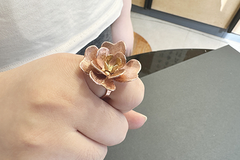 ◎ 金工金藝工作坊學員創作成果。