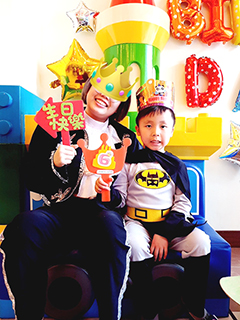 ◎ 六歲生日校園照