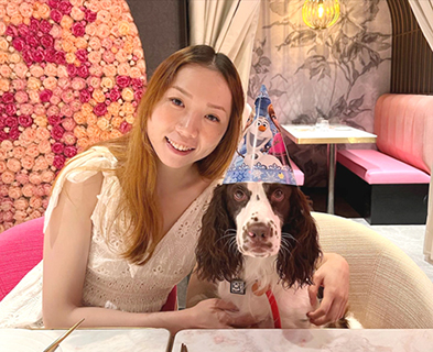 ◎ 唱得之人馬浩宜是愛狗人士。