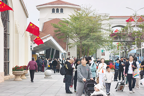 ◎ 馬年新春海上遊火爆,橫琴客運碼頭解鎖灣區濱海度假新玩法。