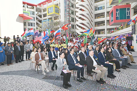 ◎ 聖若瑟大學昨日舉行國際文化嘉年華。
