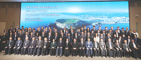 ◎ 澳門代表團參加颱風委員會第五十八次屆會,颱風委員會秘書處將續設於澳門。