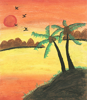 海濱仲夏 聖德蘭學校 五年級 趙梓琳