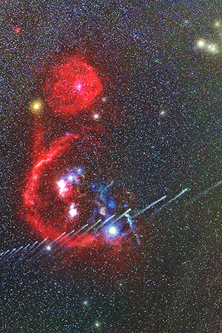◎ 彗星R3 PanSTARRS 的時光流變。