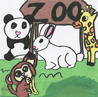 動物園 福建學校 一年級 鍾筱涵