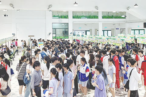 ◎ 升大學科專業諮詢會二0二六昨日舉行。