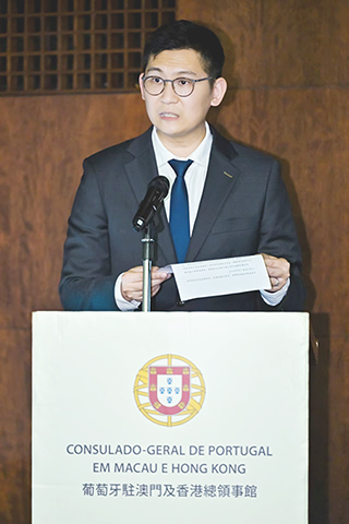 ◎ 澳門經科局副局長陳祖榮。